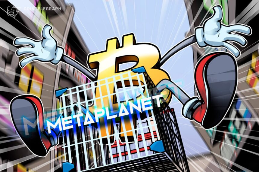 Metaplanet First Bitcoin-Stacking Firm To Buy Dip in August