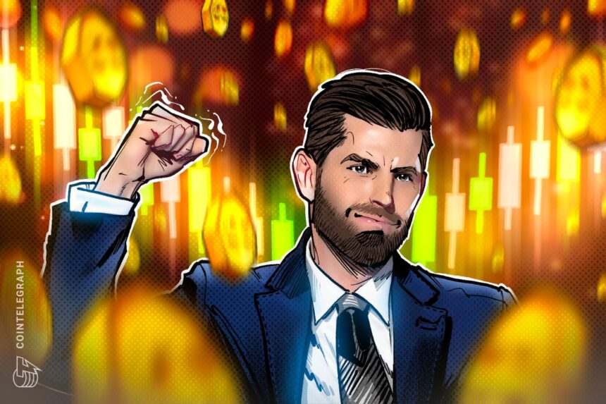 Ether Short Wipeout Amid K Reclaim Led To Eric Trump Smiling