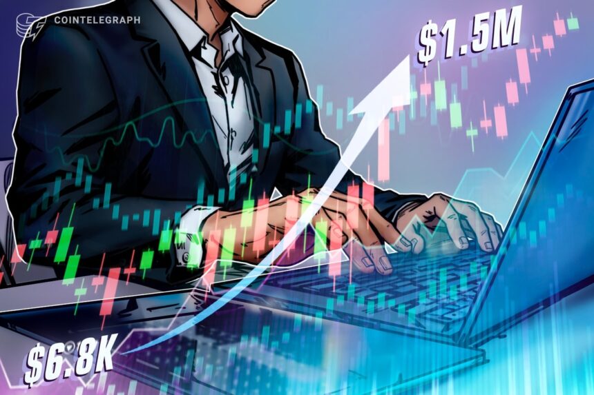 Small Crypto Trader Turns .8K Into .5M With High-Risk Strategy